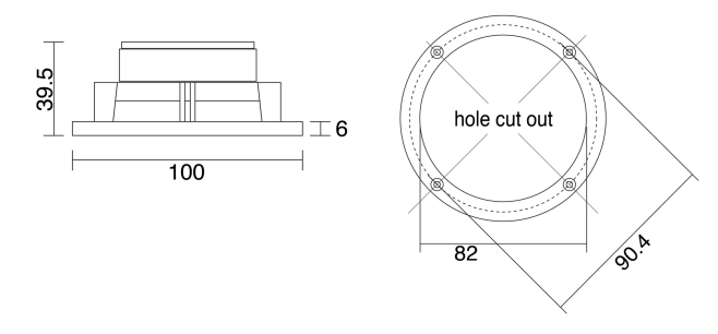 MarkAudio Alpair 5v3SS Rectanglar　小型ドライバーユニット　1組