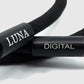 LUNA CABLES NOIR Series Pure Silver Single-Wire Conductor Digital RCA/BNC/S-PDIIF Cable