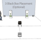 Synergistic Research Black Box Carbon en carbone, dispositif de réglage des basses