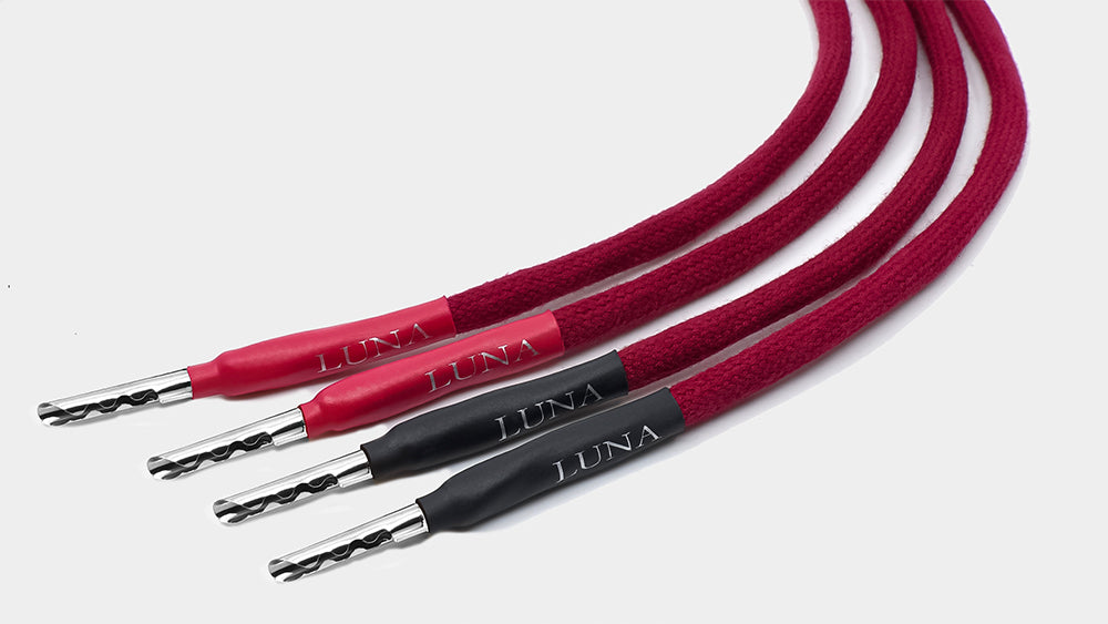 LUNA CABLES ORANGE Series Neo Vintage Cable Conducteur en cuivre