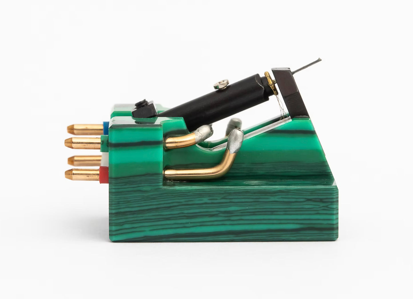 AIDASカートリッジ AG-CUシリーズ　MALACHITE SILVER　人工石ボディ採用MCカートリッジ