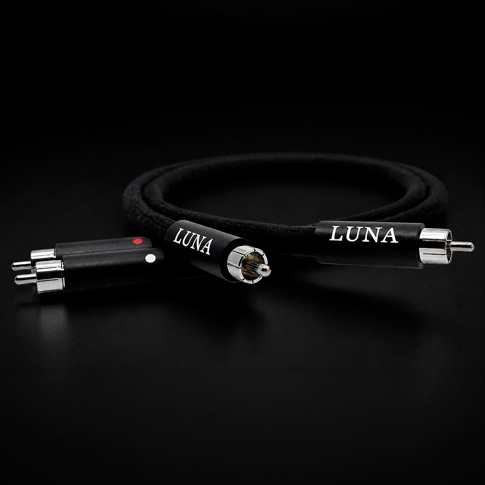 LUNA CABLES ORANGE Series Neo Vintage Copper Conductor RCA Cable