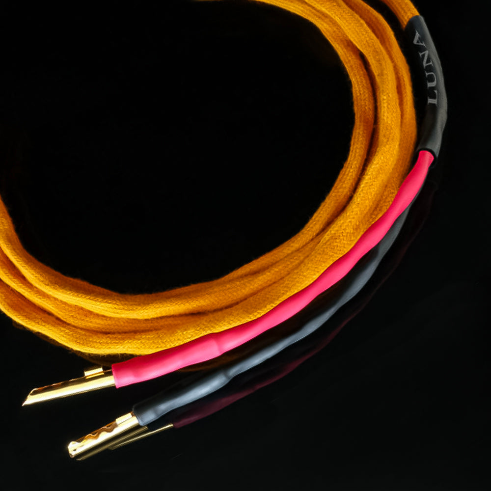 LUNA CABLES ORANGEシリーズ　Neo Vintage銅導体 スピーカーケーブル