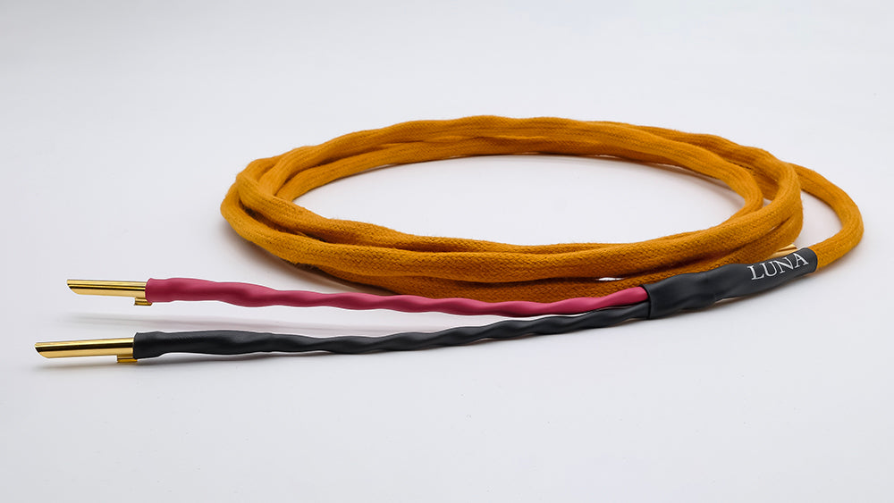LUNA CABLES ORANGEシリーズ　Neo Vintage銅導体 スピーカーケーブル