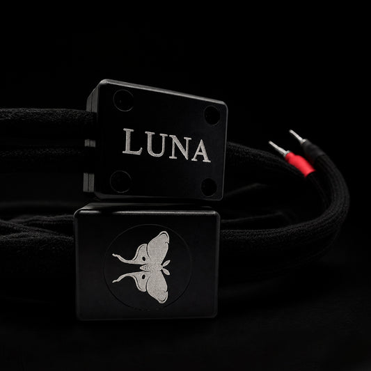 LUNA CABLES SÉRIE NOIR　LCNV Neo Vintage conducteur en cuivre　Câble pour enceintes