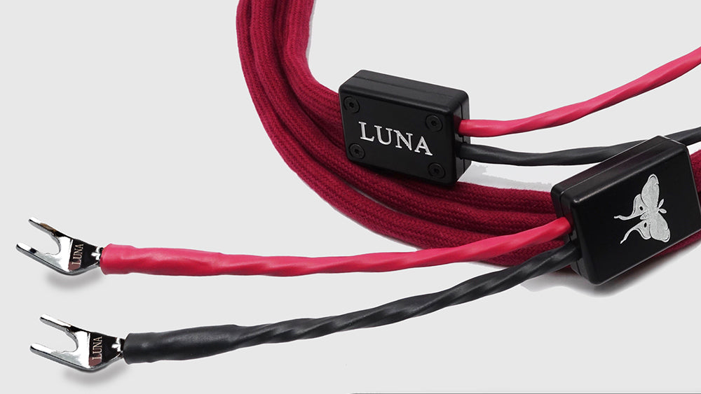 LUNA CABLES ROUGEシリーズ　LCNV Neo Vintage銅導体　スピーカーケーブル