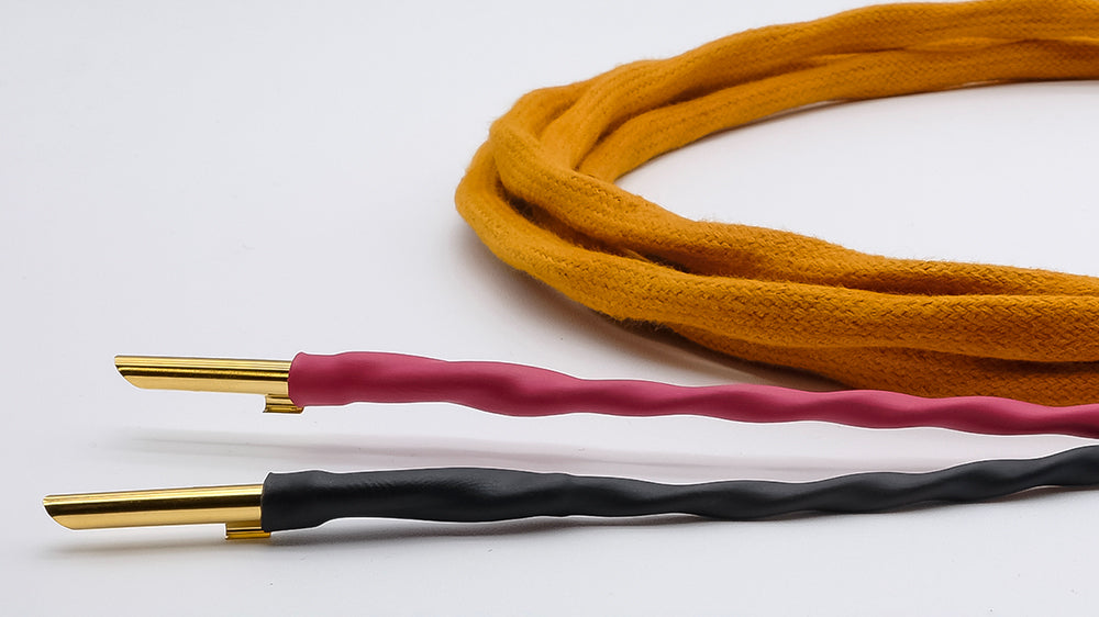 LUNA CABLES ORANGEシリーズ　Neo Vintage銅導体 スピーカーケーブル