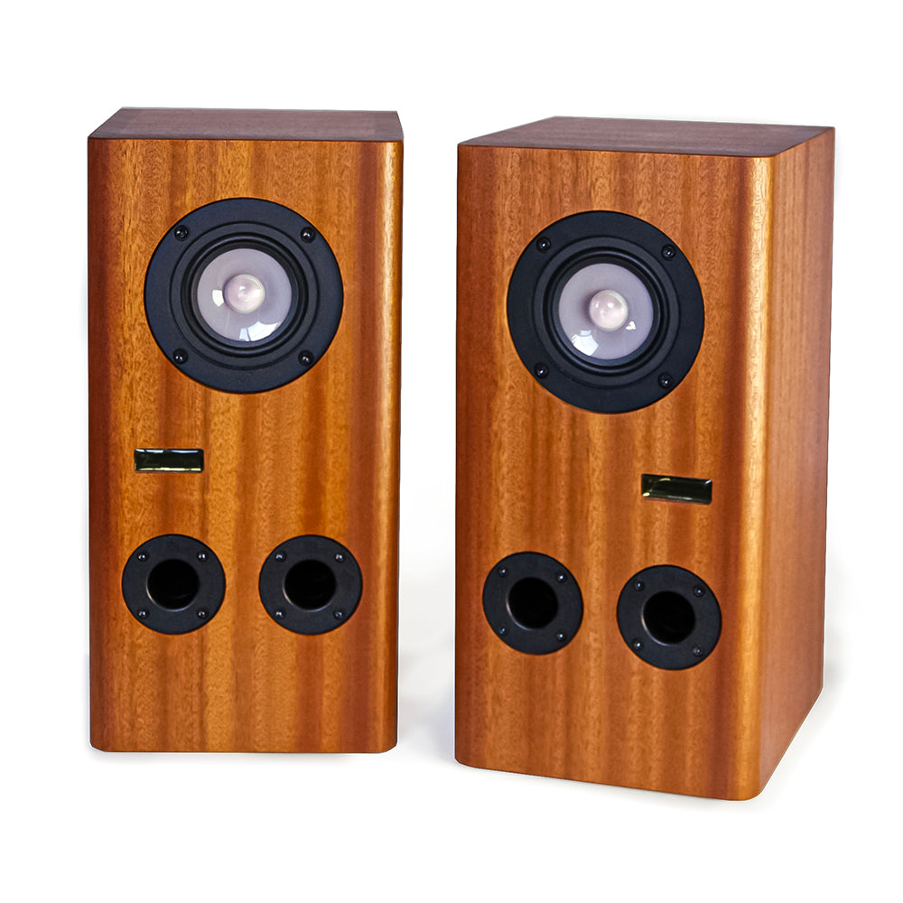 MarkAudio NC5H_UTAG Mahogany Bookshelf Speaker Set (1 Pair)