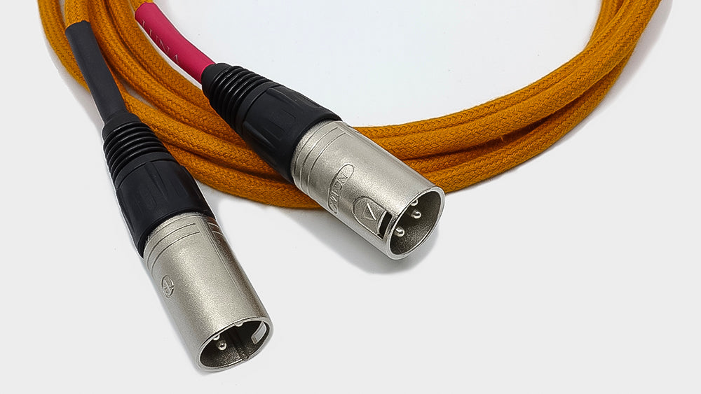 LUNA CABLES ORANGEシリーズ　Neo Vintage銅導体 XLRケーブル
