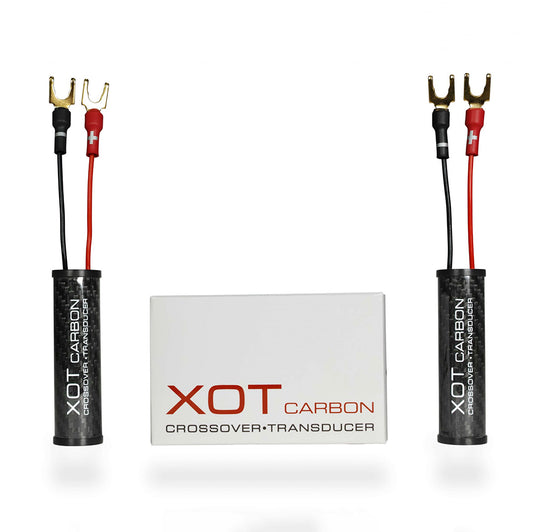 Synergistic Research XOT Carbon | スピーカー用高周波ノイズフィルター（2 個⼊）