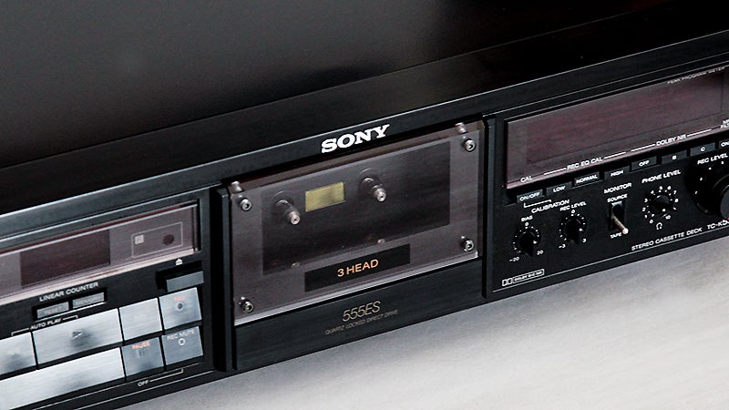 SONY　TC-K555ESX Stereo Cassette deck