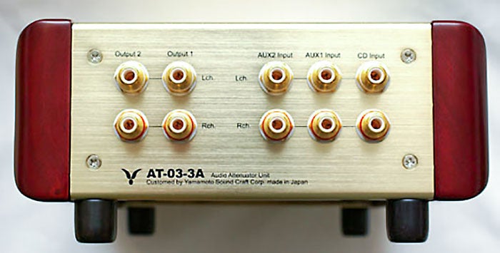 Yamamoto Artesanía acústica AT-03-3A Unidad de Attenuador de alta calidad