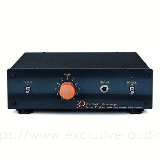 Bakoon Products SCA-7500K Amplificador de potencia con volumen