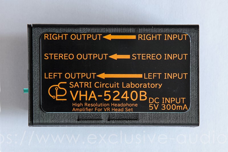 Satri Circuit Laboratory VHA-5240B Headphone Amplifier for VR