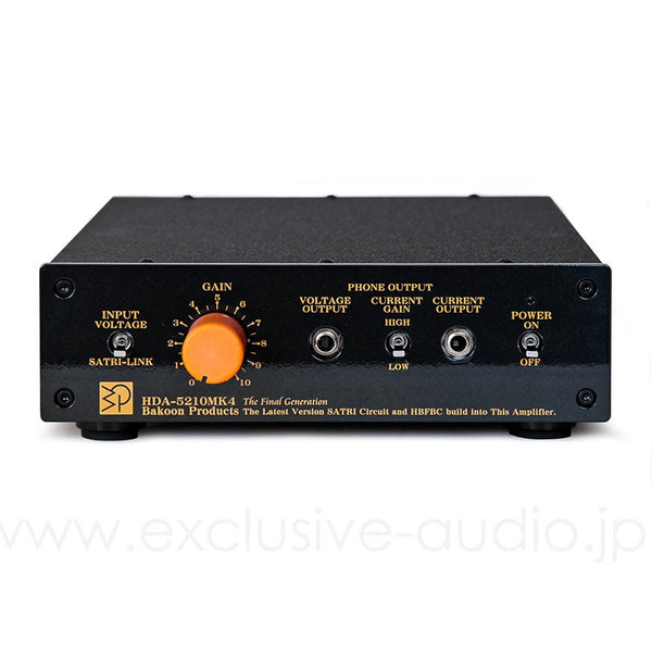Bakoon HDA-5210mk4 | Headphone Amplifier with SATRI/HIBIKI-IC