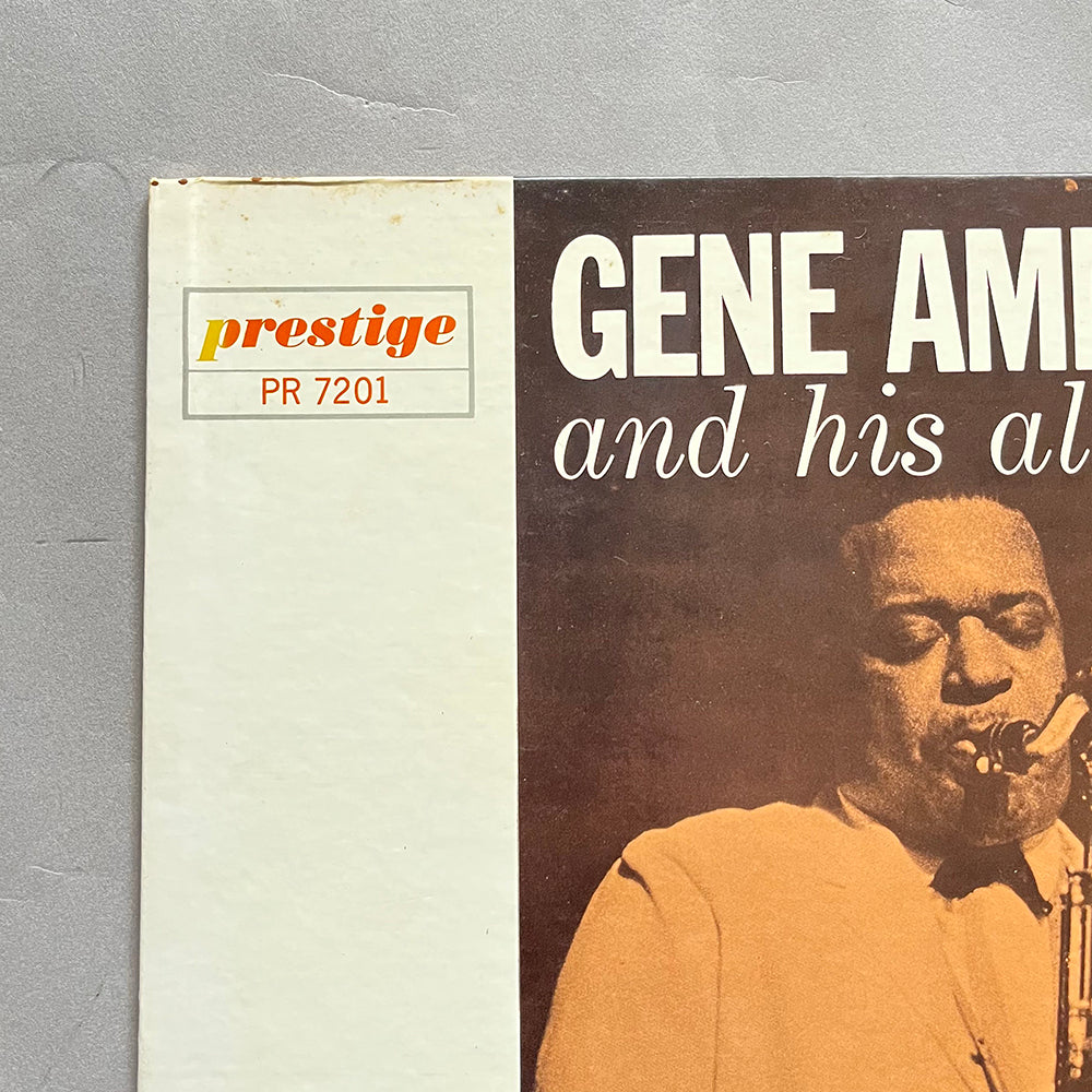 GENE AMMONS and his all stars "groove blues" MONO LP Japan