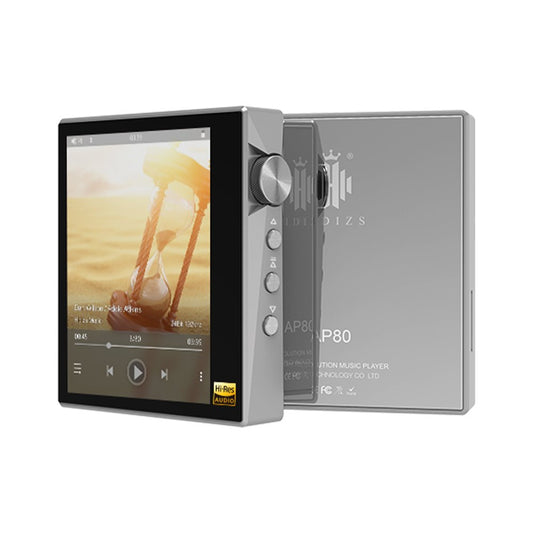 Hidizs AP80 Portable Hi-Res Music Player Stainless Steel Edition